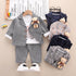 LAPEL SUIT Three Piece Performance Runway Suit Long Sleeve Suit